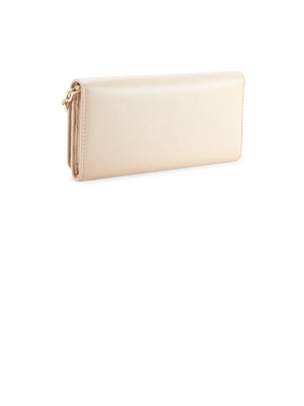 Valentino Cream Leather Clutch with Chain - Picture 6 of 6